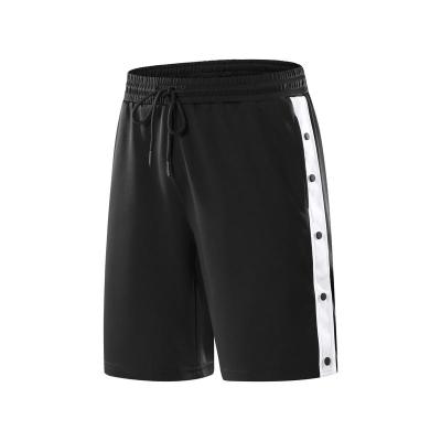 China Custom Summer Anti-Wrinkle Zipper Stretch Breathable Sports Men Running Training Shorts for sale