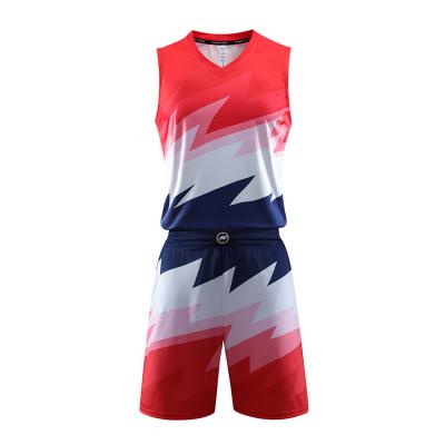 China Newly Designed QUICK DRY Men's Youth Basketball Colorful Uniform Shorts And Sweatshirt for sale