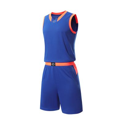 China Original New Design Antibacterial Men's Sublimation Youth Basketball Uniform Shorts And Tank Top With Logo Customized for sale