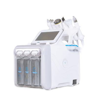 China Exfoliators 6in1 Hydra Face Care Dermabrasion Wrinkle Removal Deep Cleansing Machine for sale