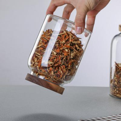 China Viable China Design Wholesale With Lid Storage Tank Tea Pot Food Grade Chinese Medicine Large Sample Display Bottle Special for sale