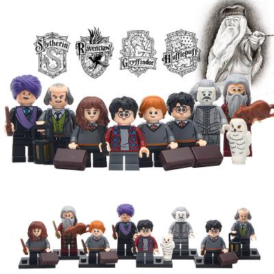 China Blocks Drag Mini Action Numbers Harry Bole Hagrid Figures Bricks building block kids diy toys for sale