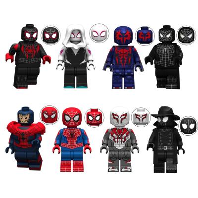 China Hot Sale Bat-man Flash Super Heroes Mini Spdierman Building Toy KT1016 Figures Building Block Figure Toys For Children for sale