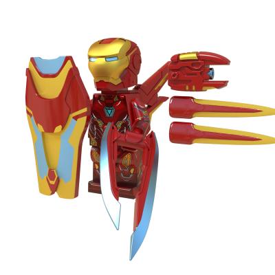 China Special Construction Toy WM739 Ironman Superheroes Iron Endgame Man Mini Action Figure Blocks Toys For Children for sale