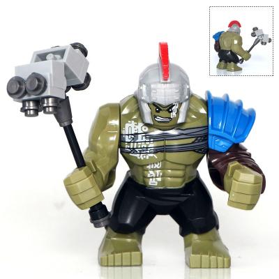 China Jumbo Blocks Superhero Figure Sinestro Big Hulked Hulkbuster Venom Building Blocks Bricks Toys Kids Toys for sale