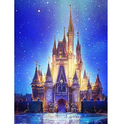 China New China DIY 5D Classical/Postmodern Wholesale Castle Landscape Full Drill Diamond Painting For Adult Children Art Crafts for sale