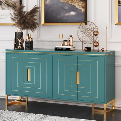 China New Design Storage Console Table With Mirror Living Room Furniture Luxury High Quality Console Tables for sale