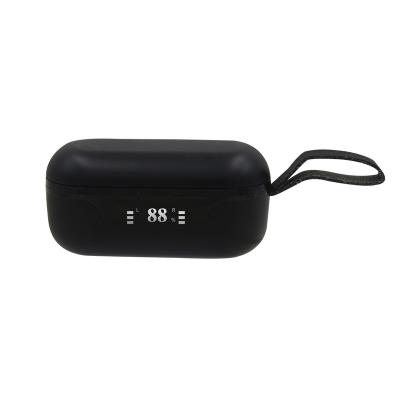 China Stereo sound 2 in 1 tws earbud power bank led display noise cancellation hours private custom tws wireless earbuds for sale