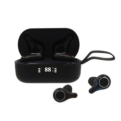 China Universal Stereo Sound In-Ear BT5.0 Sports Wireless Mini LED Display TWS Earbuds With Power Banks for sale