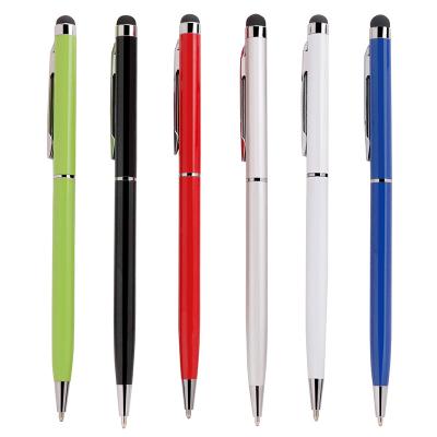 China Clearance Sale Metal Stylus Pen Capacitive Ball Pen Touch Screen Promotional Pen With Custom Logo for sale