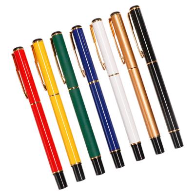 China Colorful Gel Pen Custom Ball Point Pen Factory Direct Selling Normal Metal Wholesale DIY With LOGO Pen Refill Tip for sale