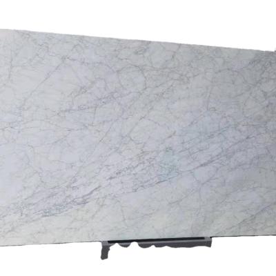 China Modern Natural Stone Italian Carrara White Carrara Marble Flooring Tiles for sale