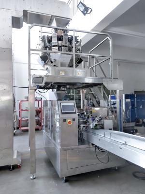 China Embalaje de alimentos Máquina automática de embalaje de bolsas doble cabeza y cabeza única en venta