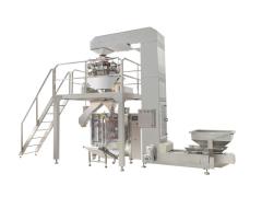 Multi head scale weighing vertical large packaging machine