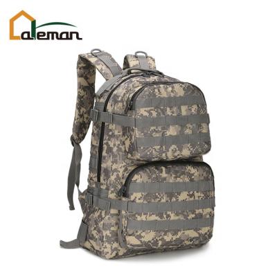 China 40L Waterproof Camouflage Backpack Tactical Rucksack 3 Day Assault Pack Molle Mountaineering Bag Combat Army Patrol ACU/UCP Climbing Camouflage for sale