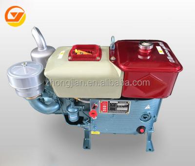 China 2 Cylinder Diesel Engine Water Cooling 12HP ZS195 Water Cooled Diesel Engine for sale