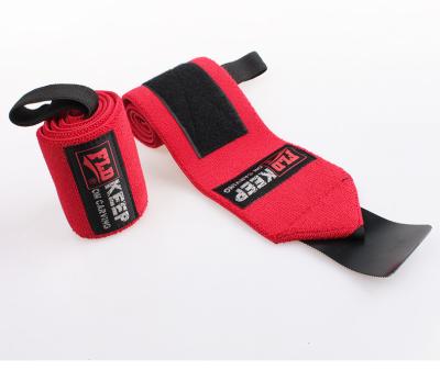 China Custom Wholesale High Quality Protective Cotton Support Sports Workout Fitness Weightlifting Nylon Wrist Wraps for sale