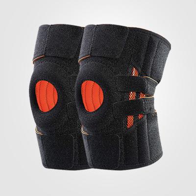 China Custom Adjustable Breathable Adult Elbow Workout Leg Fitness Neoprene Elasticity 7mm Supportive Knee Pads For Sports for sale