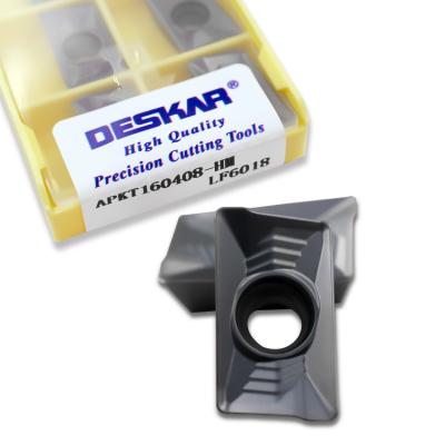 China DESKAR APKT160408-HM-LF6018 Professional Milling Milling Inserts CNC Tools for sale