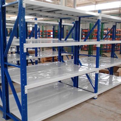 China Corrosion Protection Heavy Duty Industrial Rolling Racks Injection Molds Storage Rack Customization for sale