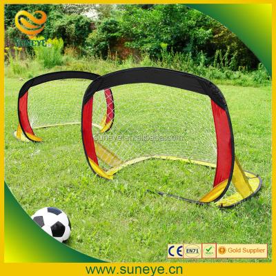 China Mini Nylon Personal Goal Post , Portable Soccer Goal for sale