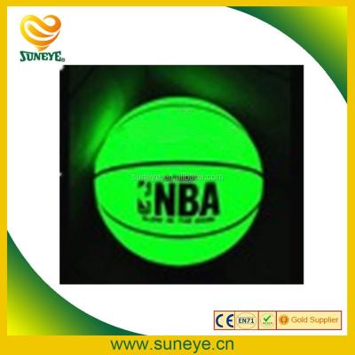 China Eco-Friendly PU Glow In The Darking Basketball for sale