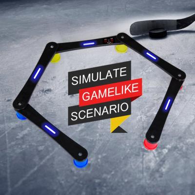 China Adjustable Smart Extreme Stick Handling Training Aid Soft Ice Hockey Trainer for sale