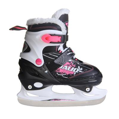 China High Quality Adjustable Ice Skating Buckle Ice Skates For Kids for sale