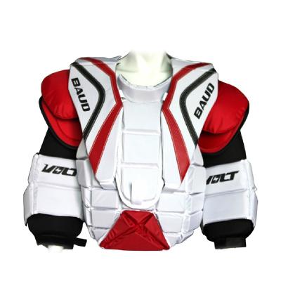 China Lightweight High Quality Professional Ice Hockey Goalie Chest Protector Shoulder Pad For Atheles for sale