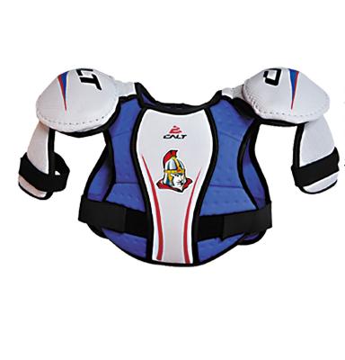 China Lightweight Light And Breathable Ice Hockey Shoulder Protective Equipment Epaulet For Kids for sale