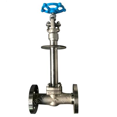 China 800# General Stainless Steel API Forged Flanged Cryogenic Gate Valve for sale