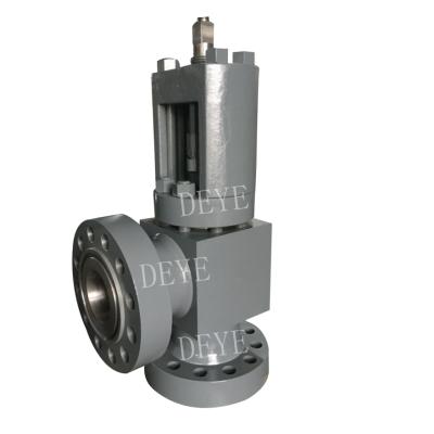 China General Carbon Steel 1500BLS Balanced Cage Single-Seat Angle Regulating Control Valve for sale