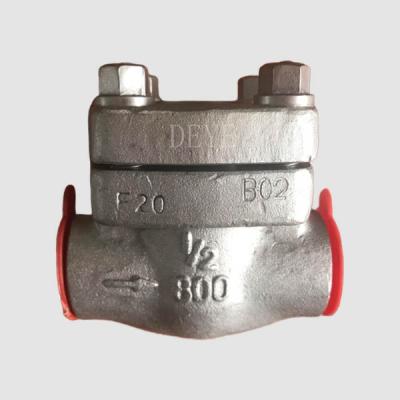 China API602 800# A105N General Carbon Steel Forged Non Return Swing Type Non Return Check Valve for sale