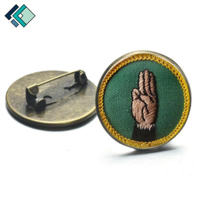 China Popular Cute Lapel Pin Professional Custom Europe Mini Factory Pot Badge For Clothing Jackets Metal Custom Badges for sale