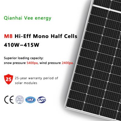 China Solar module Outdoor 410W, 415W and 500W solar photovoltaic panels of new products for sale