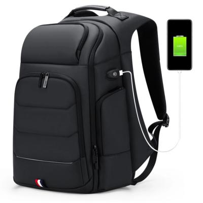 China Large Capacity Cheap Waterproof Polyester Anti Theft Travel Anti Theft Laptop Backpack Bag For Men for sale