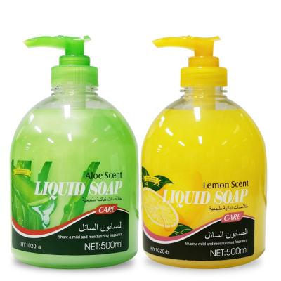 China Basic Cleaning Wholesale Manufactures Custom Scented Hand Wash Bulk 500ML Hand Wash Gel With Pump for sale