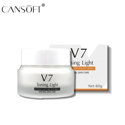 China Wholesale OEM V7 Plain 60g All-Skin Private Label Skin Revitalizer Face Cream Brightening Moisturize and Smooth Face Care Cream for sale