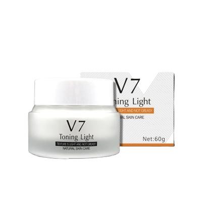 China Wholesale Skin Revitalizer Private Label OEM V7 Simple Face Cream Whitening Brightening Moisturize and Smooth Face Care Cream for sale