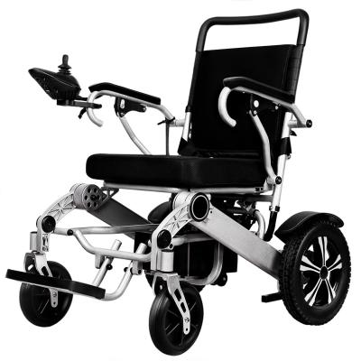 China Hot Selling Easy Fold Folding Electric Power Wheelchair For Adults For Disabled for sale