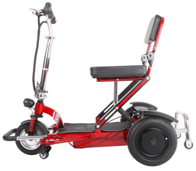 China Factory Price Folding Light Weight 2 Seat Mobility Scooter 3 Wheel Tricycles Electric Mobility Scooter 120kg for sale