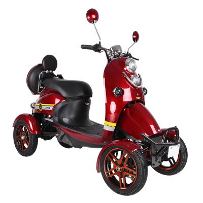 China Rubber Light Weight Elderly Mobility Scooters Portable Electric Four Wheel for sale