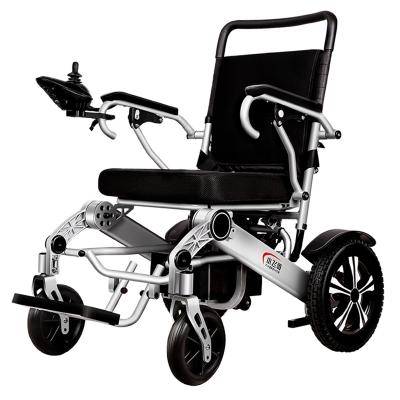 China Foldable  Lightweight Electric Wheelchair With Remote Control 120kgs for sale