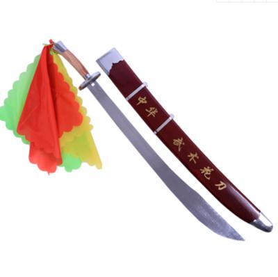 China Steel Professional Perform Knife Martial Arts Flower Knife Single Knife for sale