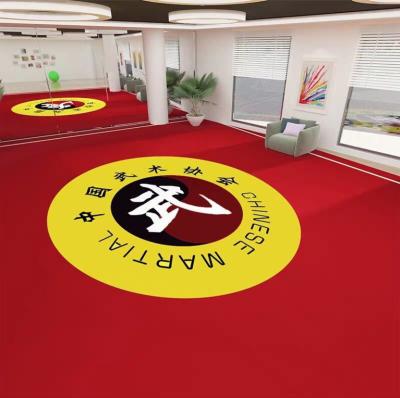 China Step 30-50cm/60-100cm Logo Hot Sales Printed Shaped Red Welcome Art Deco Household Carpet for sale