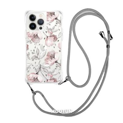 China Shockproof Shockproof TPU/PC Cover Device Case With Adjustable Cotton Strap Cross - Body Strap For Samsung e for sale