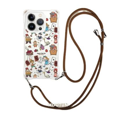 China 133cm Adjustable Shockproof Cotton Lanyard With High Quality TPU/PC Material Phone Case Protective Cover For Samsung for sale