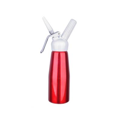 China Promotion Factory Price Sustainable Aluminum Whipped Cream Dispenser With Three Decorate Nozzles for sale