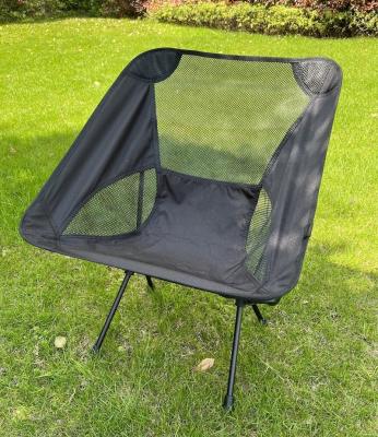 China 2022 Wholesale Oxford+Aluminum+Plastic Folding Camp Chair Portable Lightweight Aluminum Outdoor Camping Chair for sale