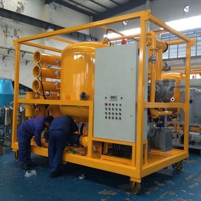 China System ZJA Series High Vacuum Double Stage High Vacuum ODM Transformer Two Stage Oil Purifier for sale